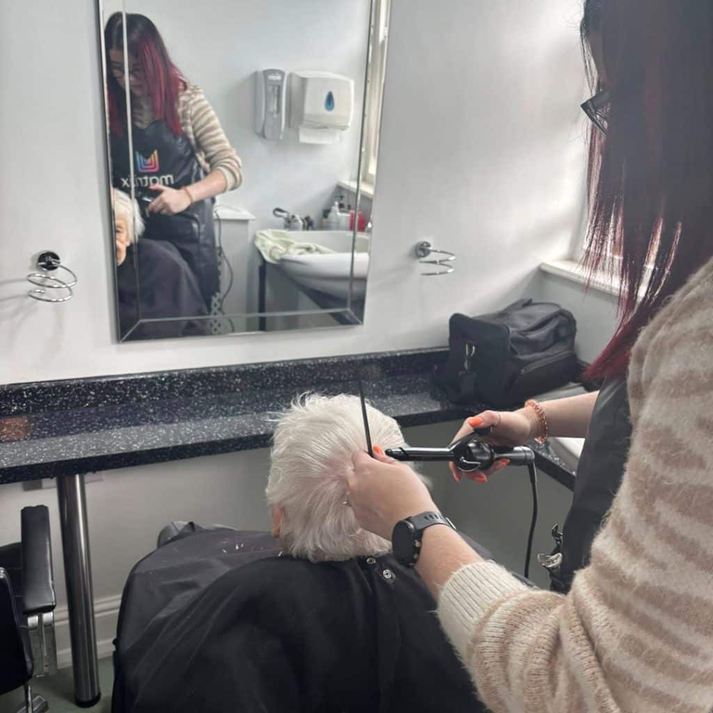 In-house hair salon